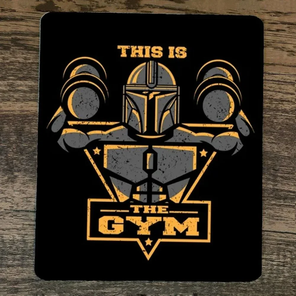 Mouse Pad This is the Gym‎ Mandalorian Star Wars